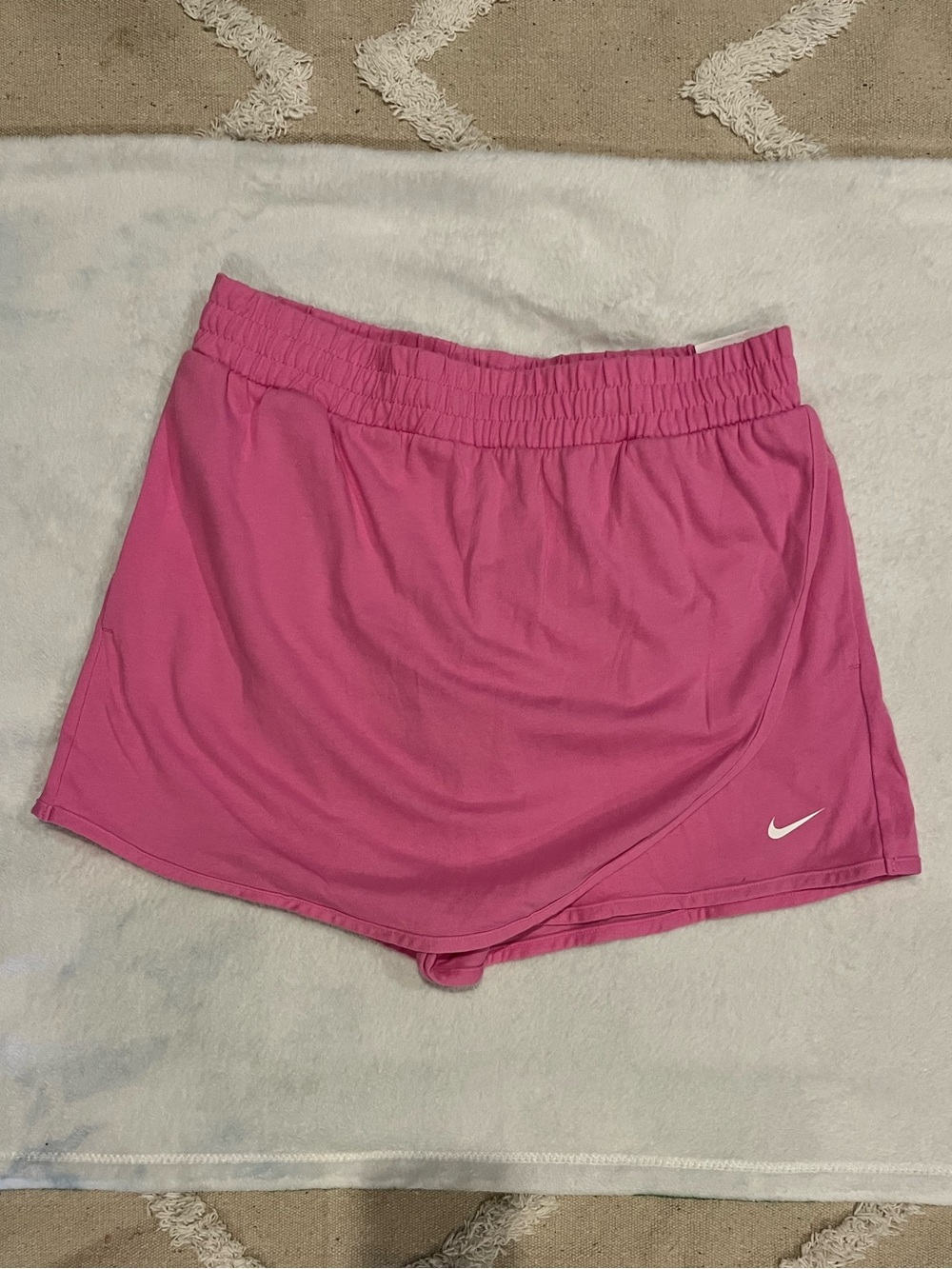 Nike Kids Pink Athletic Skort with Built-In Shorts